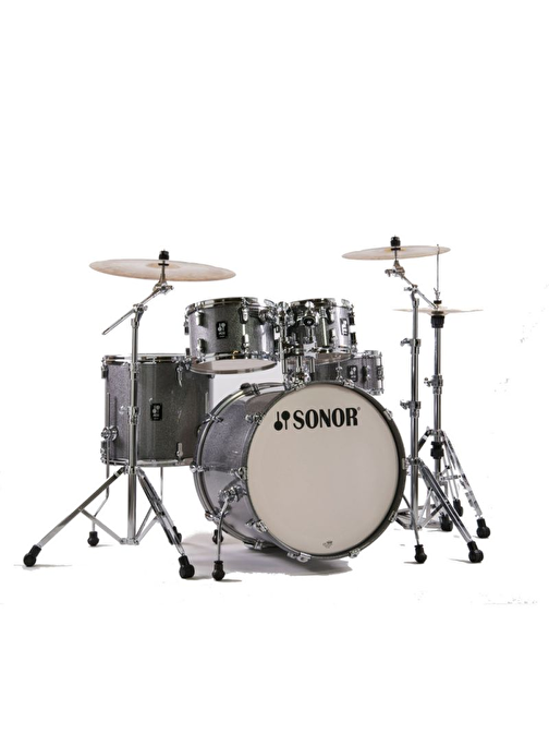 Sonor AQ2 Stage Yetişkin Akustik Davul Seti Gümüş