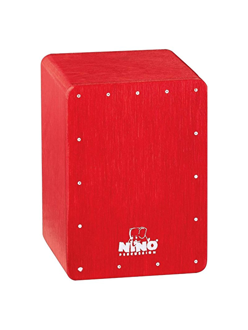 Nino NINO955R Mini Cajon Shaker Kırmızı