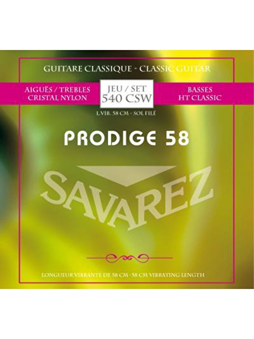 Savarez 540CSW Prodige Set Klasik Gitar Teli