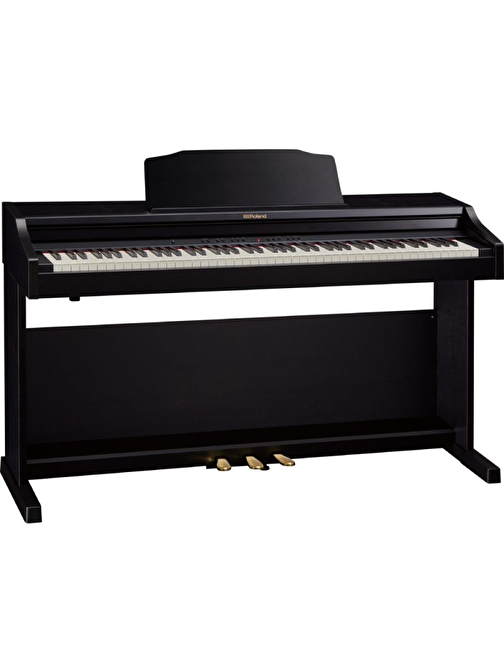 Roland RP501R-CB 88 Tuşlu Duvar Tipi Dijital Piyano Siyah - Tabure ve Kulaklık Hediyeli