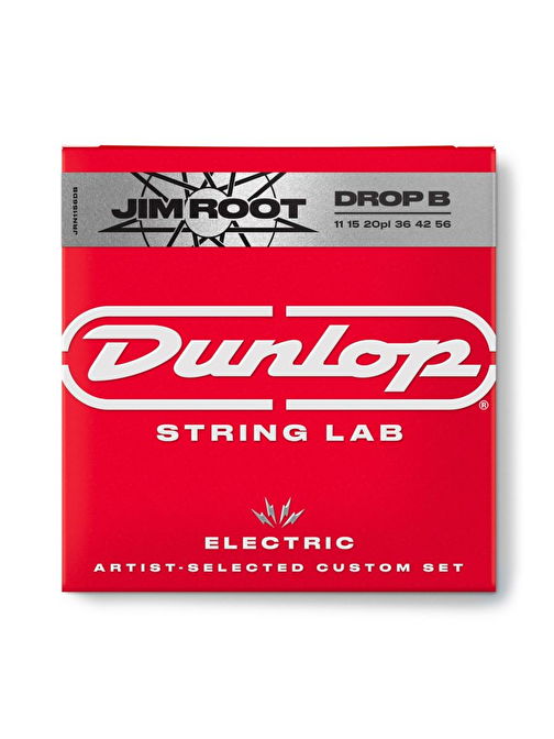 Jim Dunlop JRN1156DB Jim Root El Nkl 11/56 Takım Elektro Gitar Teli (drop B)
