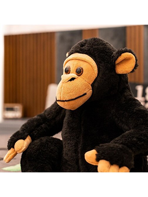 My Friend Toys 44 Cm Siyah Maymun Peluş Oyuncak