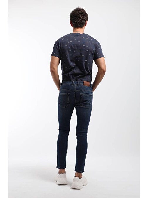 Erkek Jones Slim Fit Jean Pantolon Lacivert