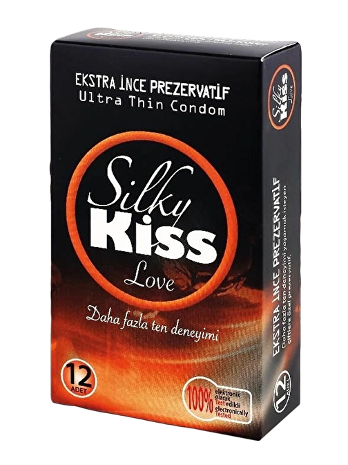 Silky Kiss Rezervuar Uçlu Lateks Kayganlaştırıcılı Ultra İnce Prezervatif