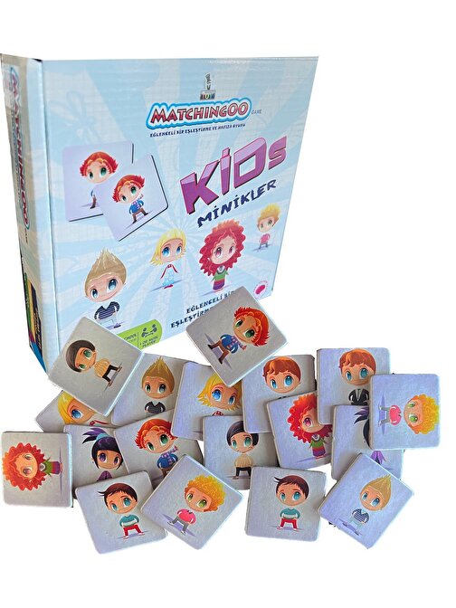 Sole Matchingoo Eşleştirme Ve Hafıza Kartları : Kids - Minikler