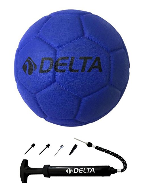 Delta Deluxe Kauçuk 2 Numara Hentbol Topu + Top Pompası