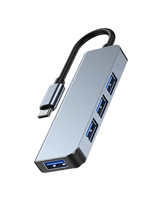 Techmaster BYL-2013T 1 Portlu USB 3.0 Dahili Kablolu Type-C USB Çoğaltıcı