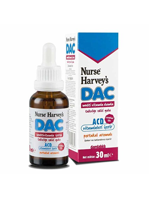 Nurse Harvey'S Dac Multi Vitamin Damla 30 Ml
