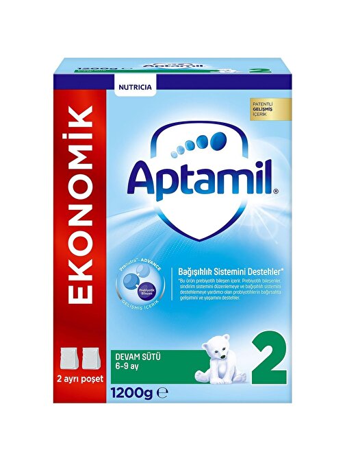 Aptamil 2 6-9 Ay 1200 gr Bebek Devam Sütü