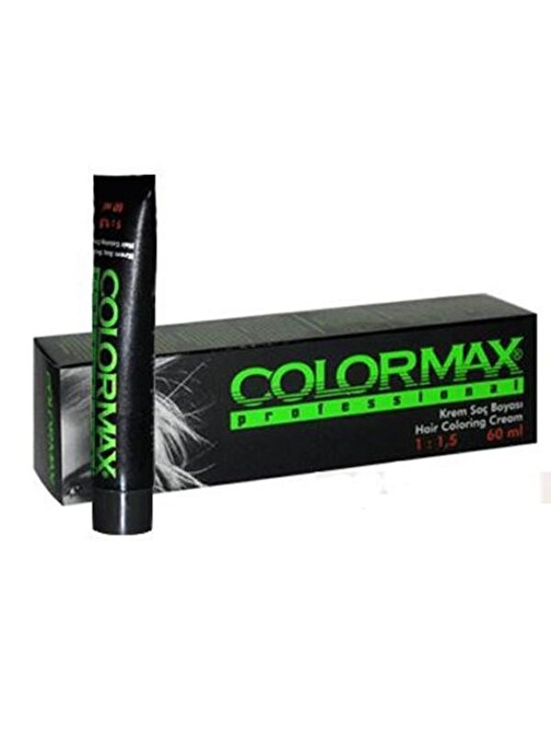 Colormax Tüp Boya 6.1 Yoğun Küllü Kumral X 4 Adet + Sıvı Oksidan 4 Adet