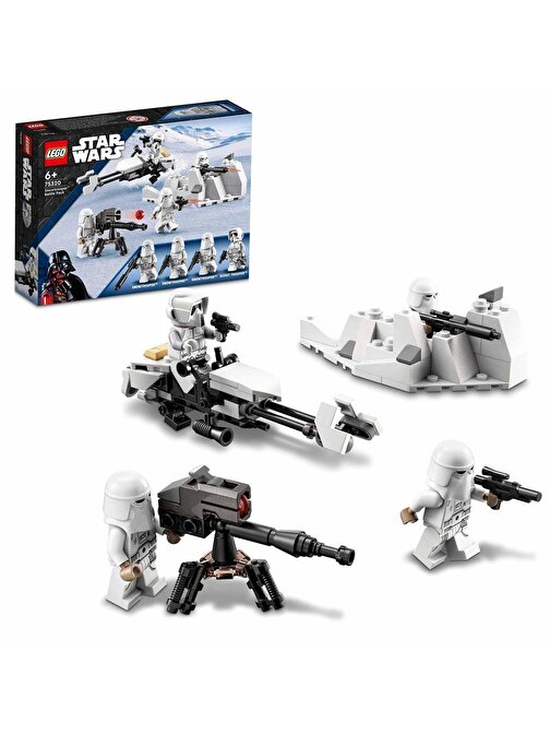 Lego Star Wars Snowtrooper Savaş Paketi (75320) Plastik Figür