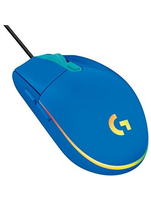 Logitech G102 Lightsync 910-005801 Kablolu Mavi Mouse