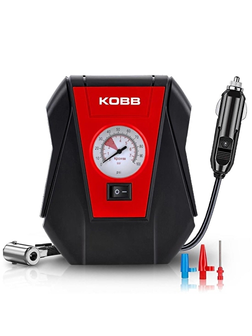 Kobb Kb100 12 Volt 160 PSI Analog Göstergeli Hava Pompası