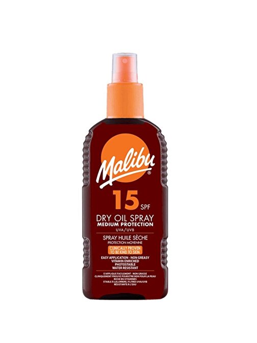 Malibu Dry Oil Sprey Spf15 200 ml