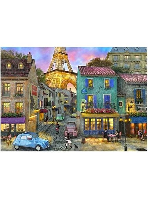 Puzzle 1000 Prç Paris Sokakları 260710 99