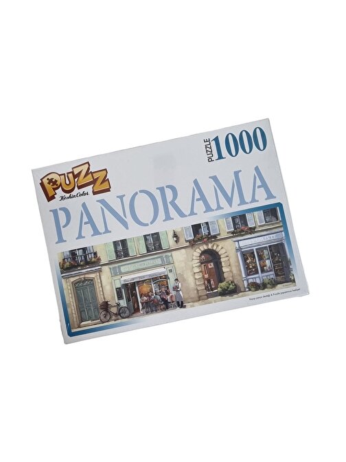 Keskin Puzzle Yapboz Panoramik Fransız Kafesi 1000’Li