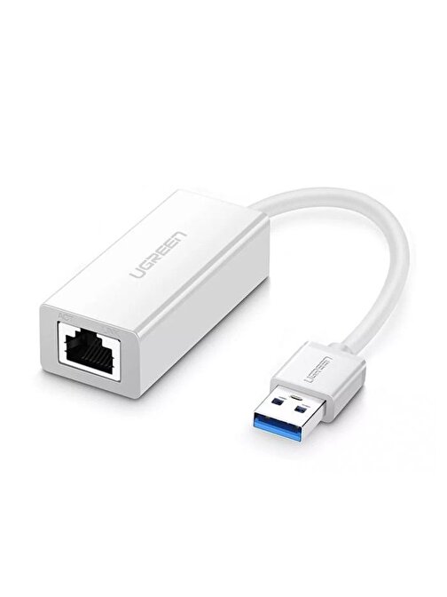 Ugreen Usb 3.0 Pc Mac Konsol Tv Box Ethernet Adaptörü Beyaz