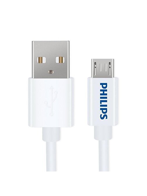 Philips Universal Micro USB Hızlı Şarj Data Kablosu 1 m