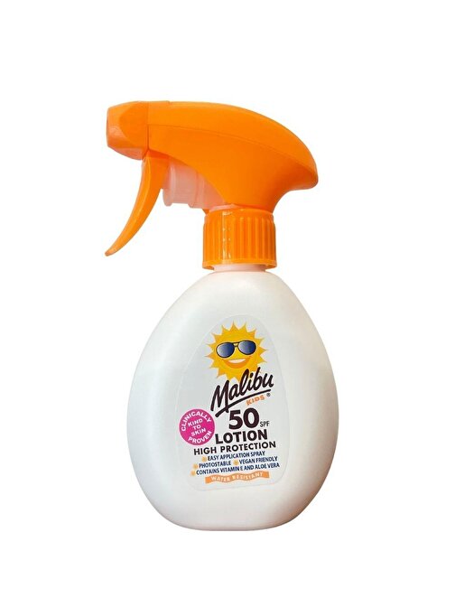 Malibu Güneş Koruyucu Püskürtmeli Sprey Çocuk Spf50 300ml