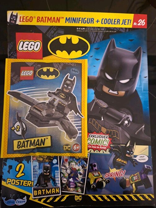 Lego Batman Yaratıcı Bloklar 2 Parça Plastik dergi