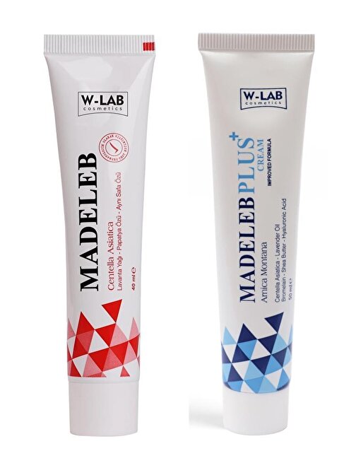 W-Lab Kozmetik Madeleb Krem + Madeleb Plus Jel Set