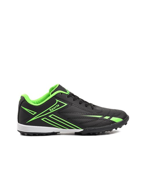 Ayakmod 125 Siyah-Neon-Yeşil Erkek Halı Saha Ayakkabısı 41