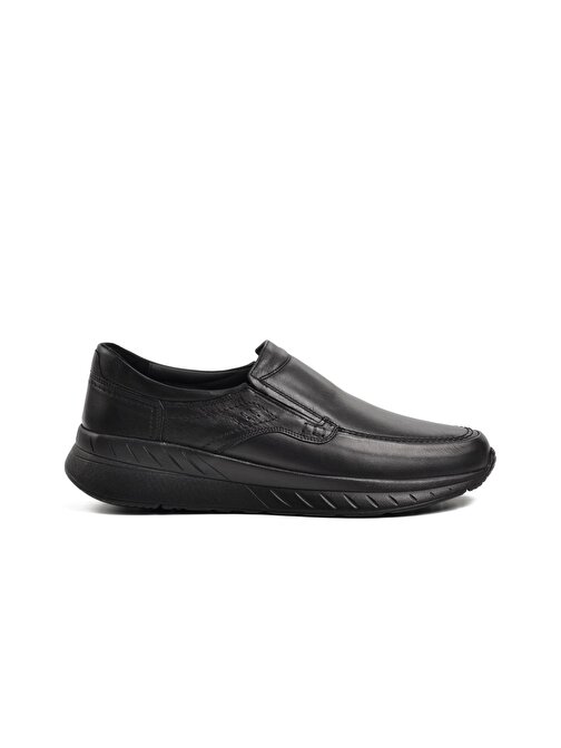 Ayakmod 3010 Siyah İçi Dışı Hakiki Deri Erkek Günlük Ayakkabı
