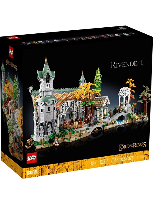 LEGO 10316 ® Icons Yüzüklerin Efendisi: Rıvendell™