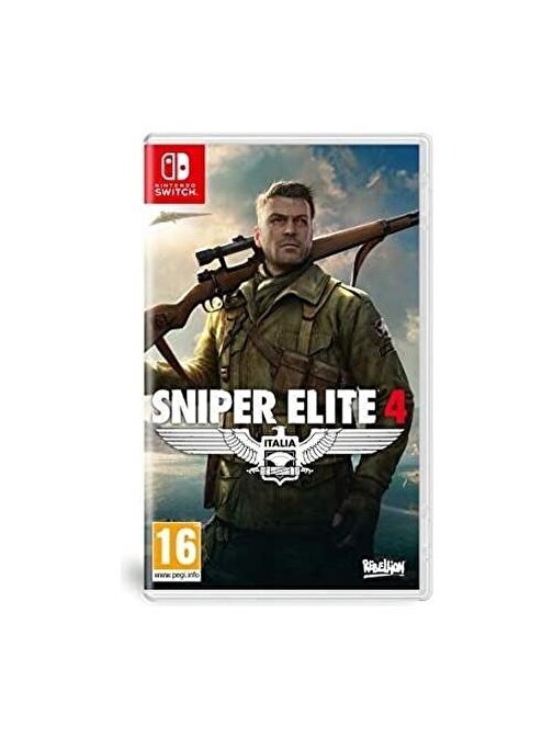 Rebellion Sniper Elite 4 Türkçe Dil Desteği Switch Oyunları 2017