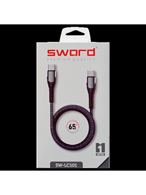 Sword Universal SW-LC101 Kablosu 1 m Siyah