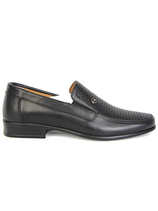 Balayk 1166 Siyah %100 Deri Günlük Erkek Klasik Ayakkabı