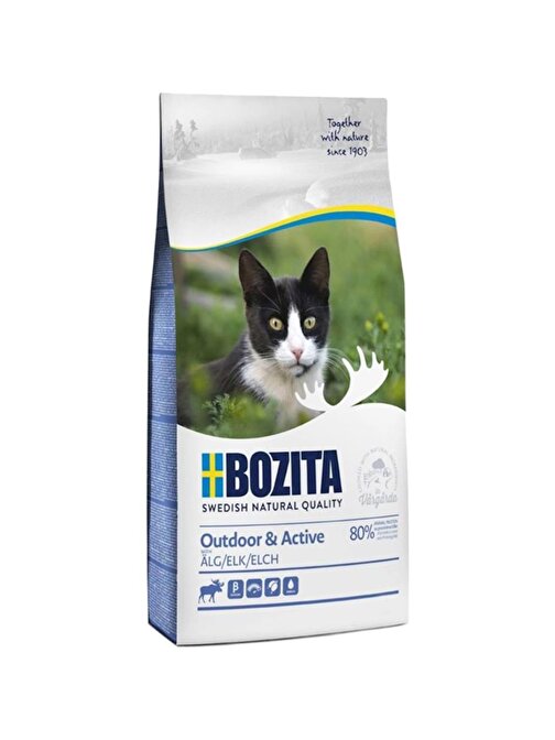 Bozita Outdoor Active Geyik Etli Yetişkin Kedi Maması 2 Kg