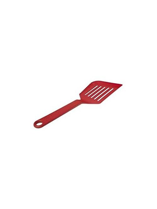 Joseph 10052 Tırtıklı Ağızlı Geniş Spatula Kırmızı