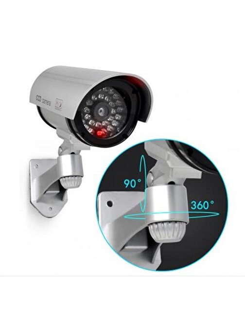 Hilalshop Sahte Gece Görüşlü Dome Güvenlik Kamerası