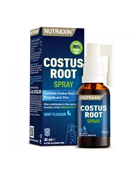 Nutraxin Costur Root Nane Aromalı Sprey 30 Ml