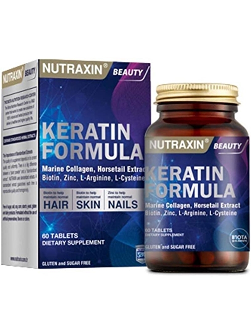 Nutraxin Keratin Formula 60 Tablet