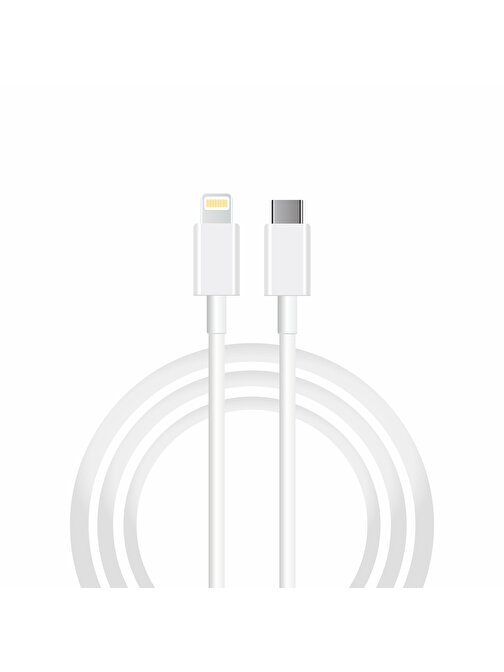 Winex Apple SX25P 45W 3A Type-C to Lightning Hızlı Şarj Data Kablosu 1 - 2 - 3 m 3'lü Paket Beyaz