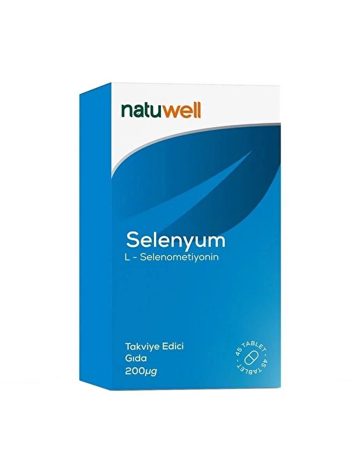 Natuwell Selenyum 200 Mcg 45 Tablet