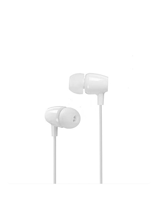 Dvıp X5 İn-Ear 3.5Mm Jack Girişli Mikrofonlu Kablolu Kulaklık Beyaz