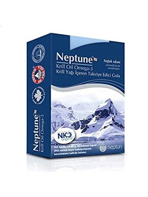 Neptune Krill Yağı 30 Kapsül