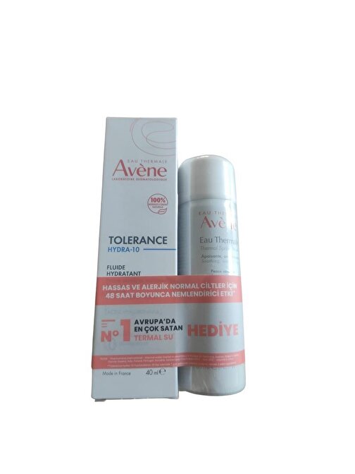 Avene Tolerance Hydra-10 Ne mlendirici Fluid 40 ml+ Termal Su 50 ml