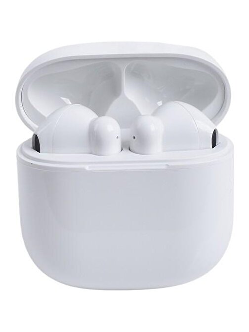 Ixtech Ix-E21 Kablosuz Silikonlu Kulak İçi Bluetooth Kulaklık Beyaz