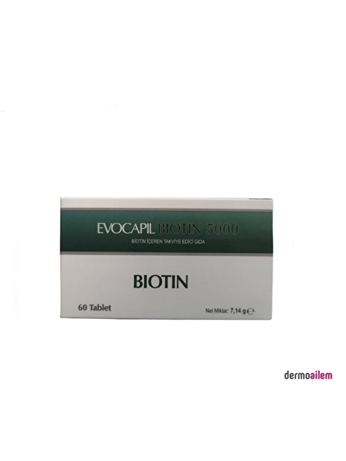 Evocapil Biotin 5000 60 Tablet