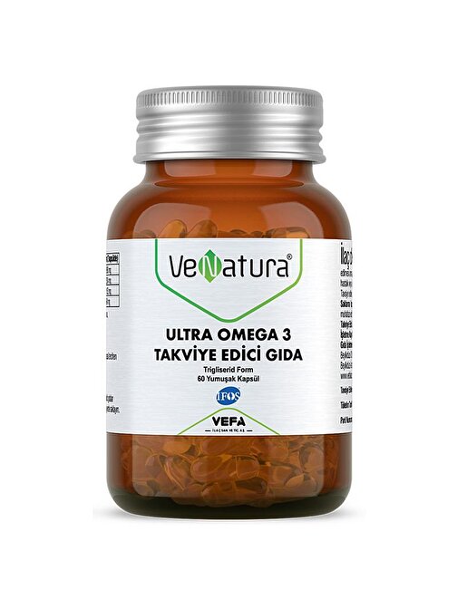 Venatura Ultra Omega-3 60 Kapsül
