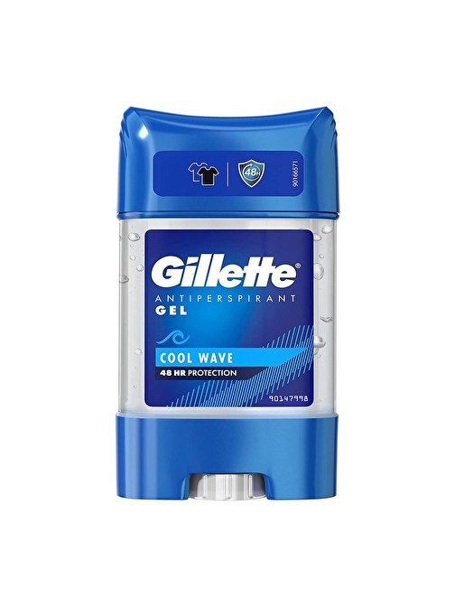 Gillette Antiperspirant Cool Wave Erkek Jel Deodorant 70 ml