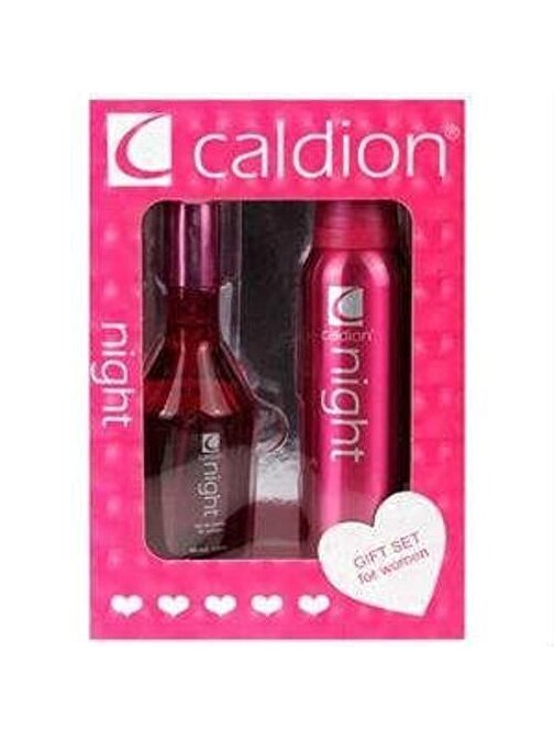 Caldion Edt 100Ml + Deo Kadın Night X 4 Adet