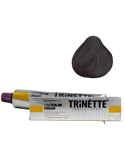 Trinette Tüp Saç Boyası 5 Açık Kestane 60 ml X 2 Adet