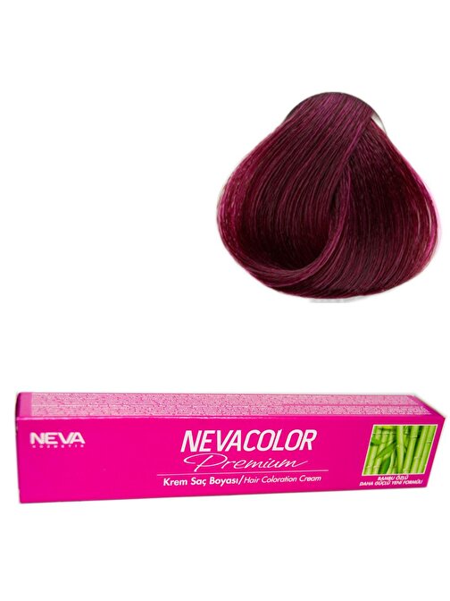 Neva Color Tüp Saç Boyası 6.20 Patlıcan Moru X 2 Adet