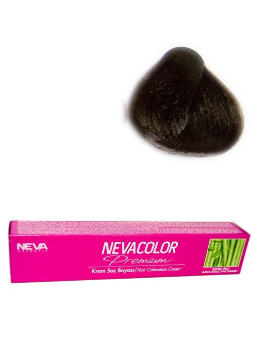 Neva Color Tüp Saç Boyası 6.71 Koyu Kumral Küllü Kahve X 2 Adet