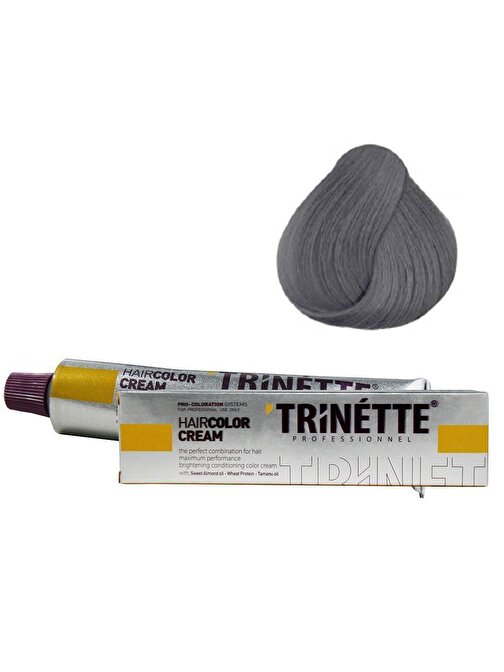 Trinette Tüp Saç Boyası Gri 60 ml X 3 Adet